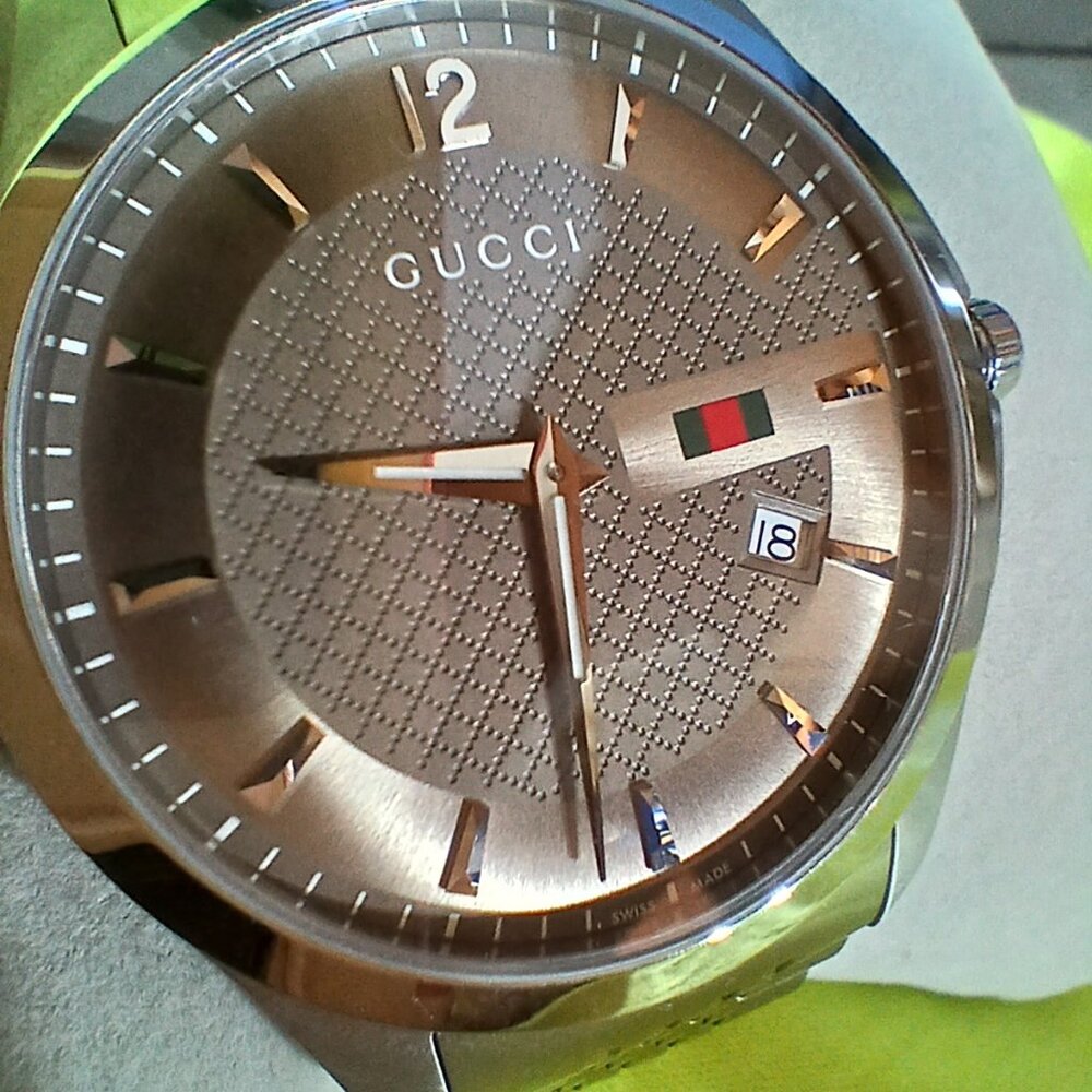 Brand New in the Box- Gucci G-Timeless 42mm Watch - Tropical Dial - YA126310